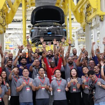 Fábrica da BYD em Camaçari deve gerar quase 10 mil empregos e produzir até 300 mil veículos por ano