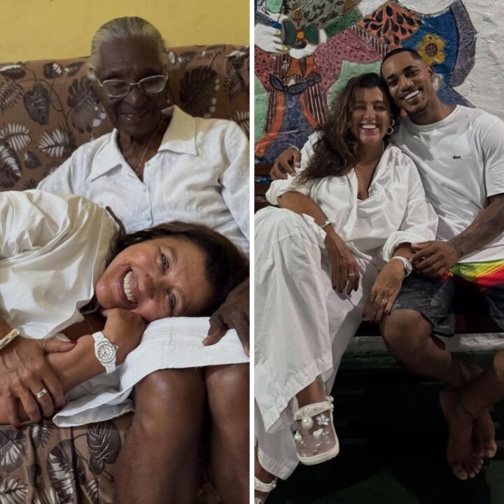 Regina Casé relembra verão na Bahia e se declara para família de O Kannalha: ‘Sou apaixonada’