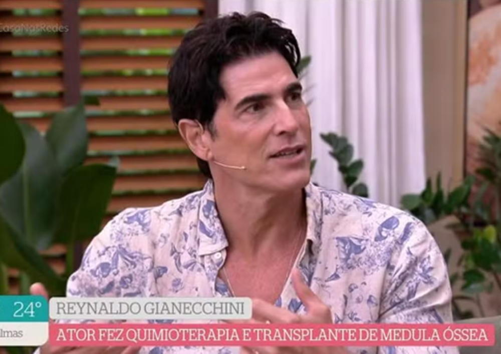 Reynaldo Gianecchini relembra diagnóstico de câncer e fala sobre mudanças na vida: ‘Ainda caem as fichas’