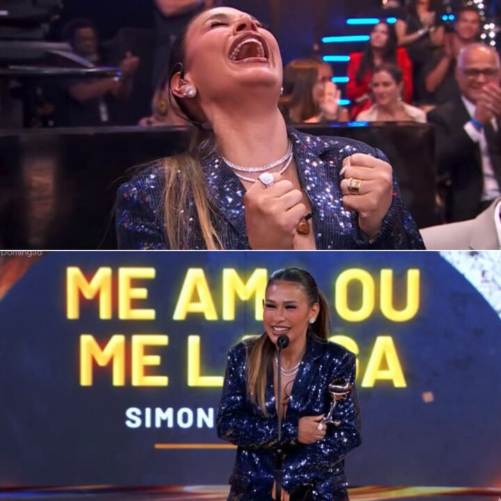 Simone Mendes vence “Música do Ano” e celebra prêmio no “Melhores do Ano”
