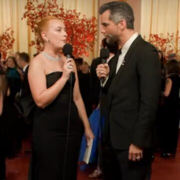 “Tomei uma tequila agora, estou muito tranquilo”, diz Wagner Moura no tapete vermelho do Oscar 2026