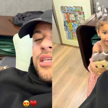 Filha de Neymar e Bruna Biancardi dá show de fofura ao mostrar bonecos da família