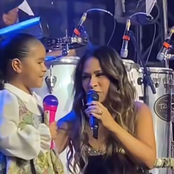 Filha de Simone Mendes rouba a cena ao subir no palco durante evento em São Paulo