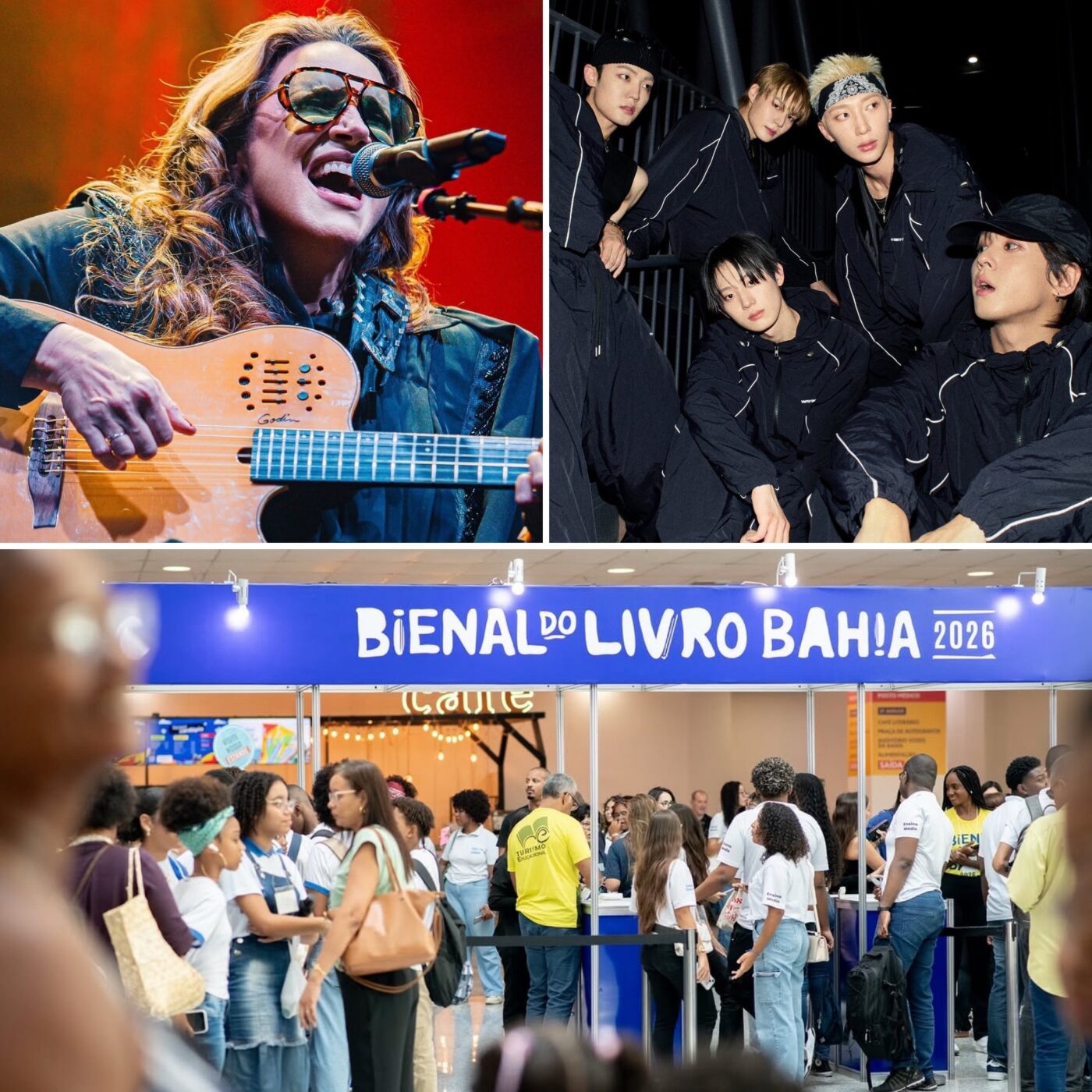 Feriadão em Salvador tem Bienal do Livro, Ana Carolina, K-Pop, espetáculos teatrais e mais; confira a programação