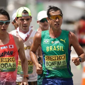 Caio Bonfim conquista bronze no Mundial de Marcha Atlética em Brasília