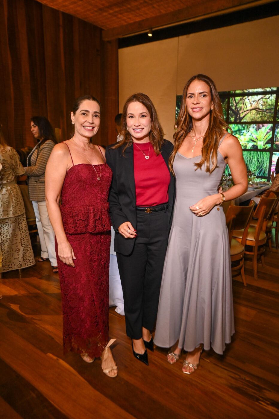 Rita Gueiros, Clarissa Kruschewsky e Luzia Botta