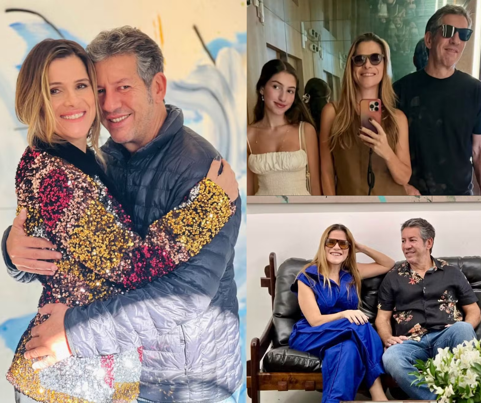 Ingrid Guimarães comemora aniversário do marido e relembra história do casal