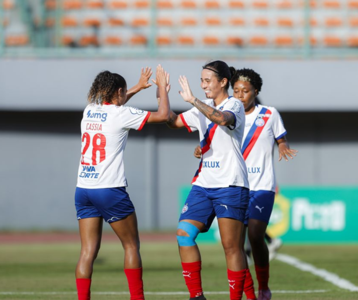 Bahia vence América-MG e assume 3º lugar no Brasileiro Feminino