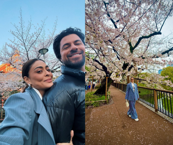 Juliana Paes abre álbum de viagem com o marido e celebra primeira vez no Japão