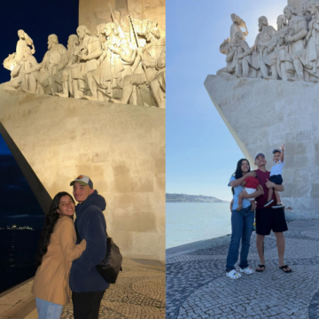 Ary Mirelle revisita Portugal com João Gomes e filhos: ‘Nossa família completa’