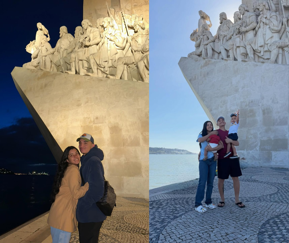 Ary Mirelle revisita Portugal com João Gomes e filhos: ‘Nossa família completa’