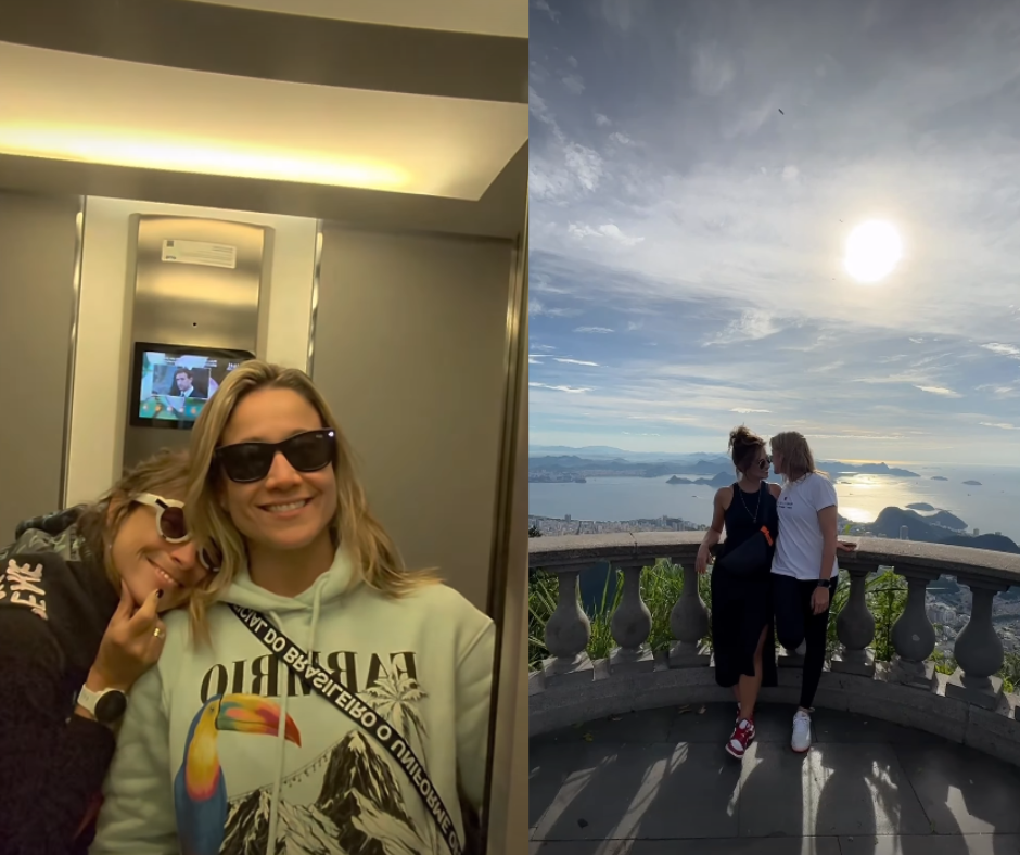 Fernanda Gentil celebra 10 anos com esposa: “Tenho vontade da gente”