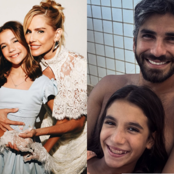 Hugo Moura destaca semelhança com Maria Flor, filha com Deborah Secco: ‘Versão minha feminina’
