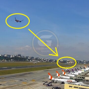 Avião da Gol que partiu de Salvador Salvador fica a 22 metros de colisão com voo da Azul; veja vídeo