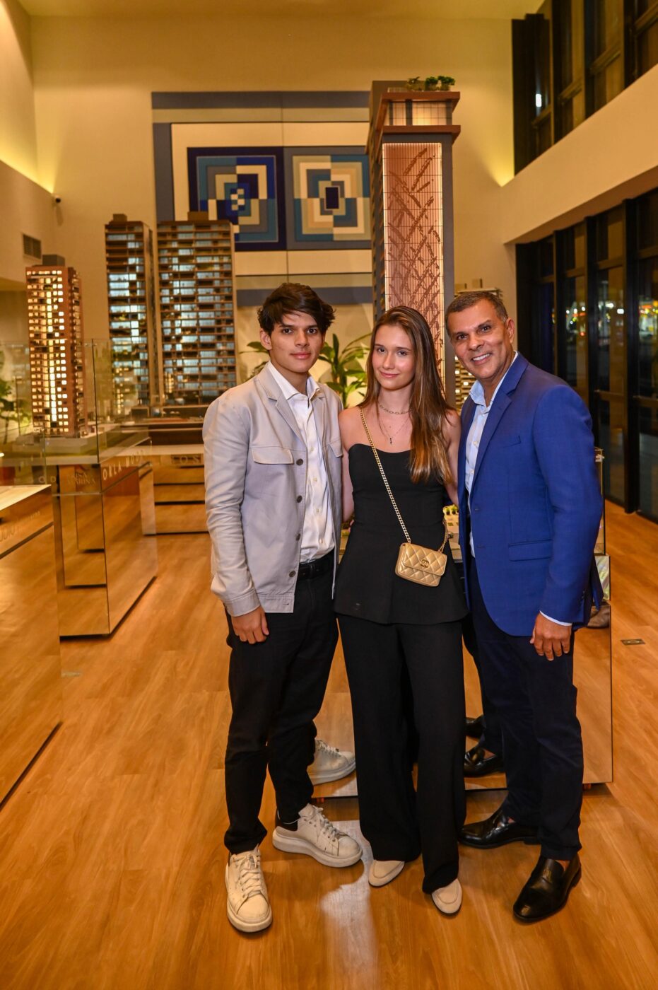 Luis Guilherme Guimarães, Pietra Lemos e André Guimarães