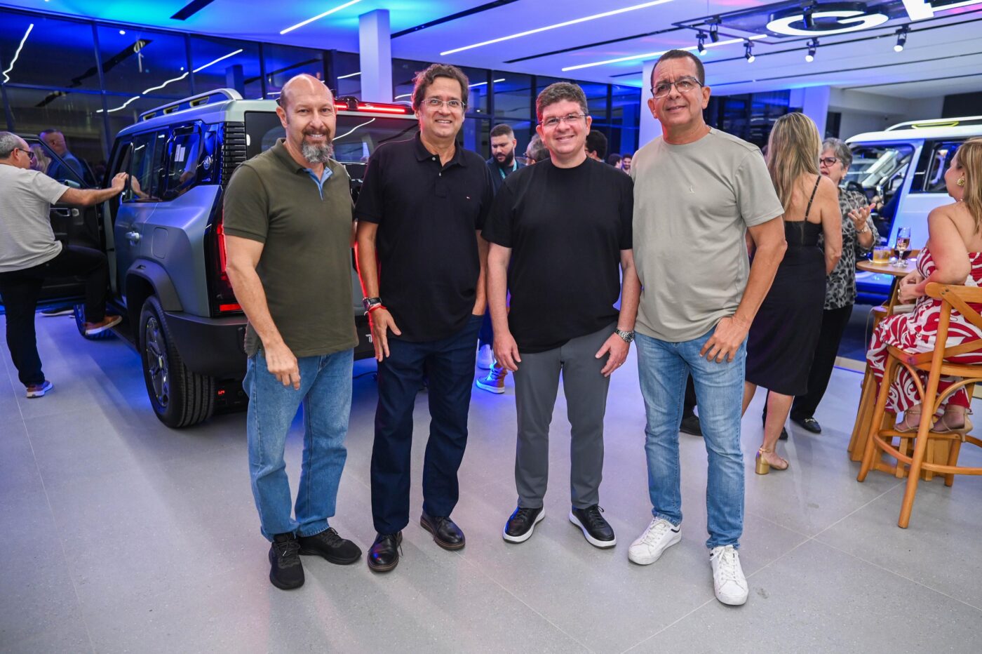 Duda Godinho, Roberto Nunes, Leo Sahade e Ricardo Vasconcelos