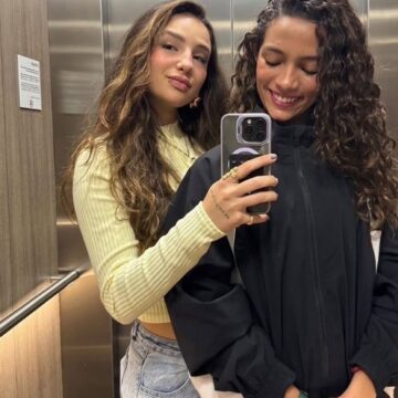Rayssa Leal e Duda Wilken surgem juntinhas em post nas redes sociais