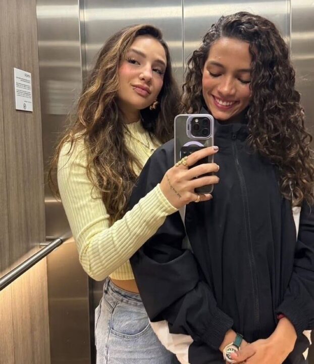 Rayssa Leal e Duda Wilken surgem juntinhas em post nas redes sociais