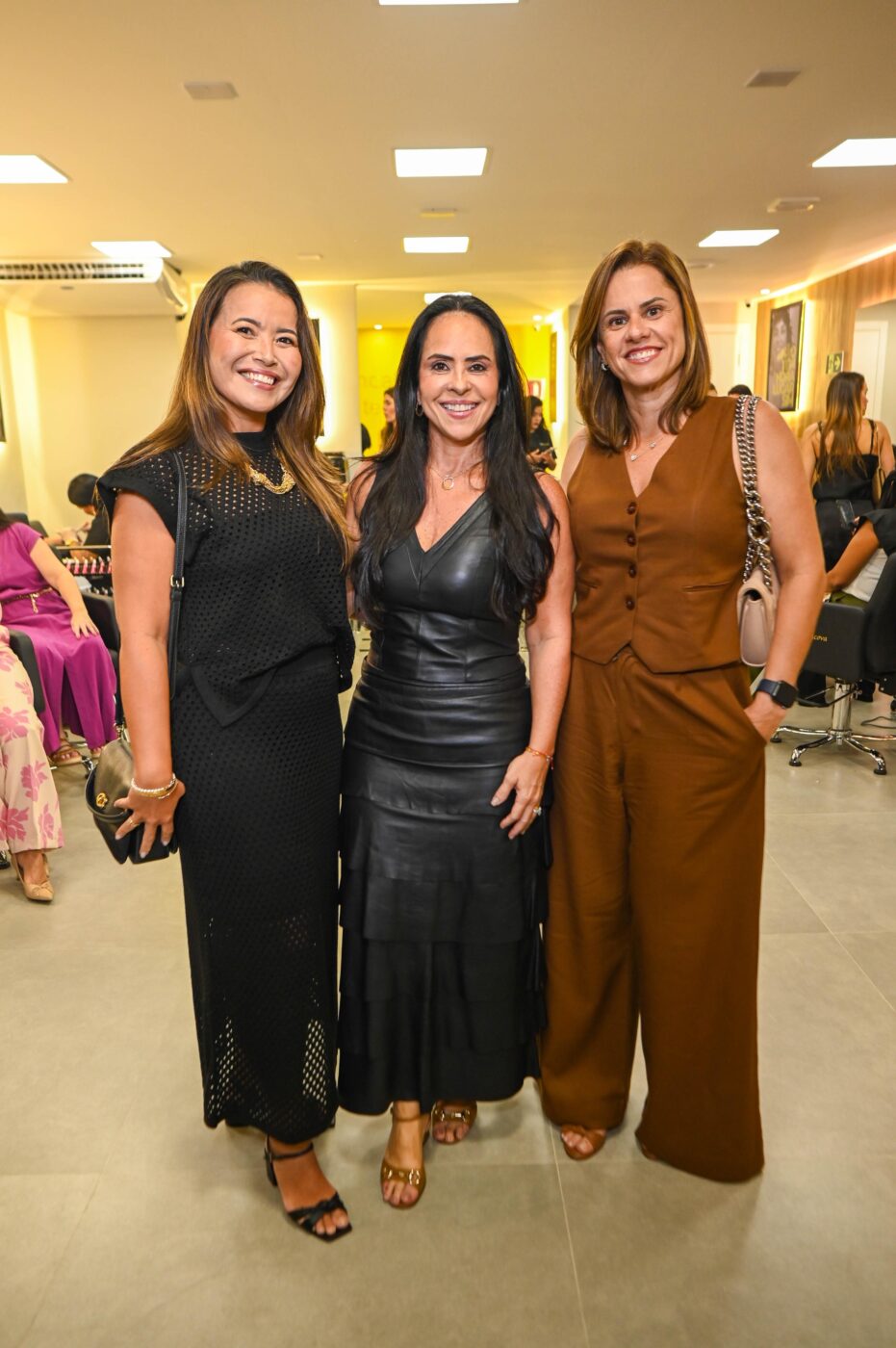 Graziela Arakawa, Giselle Rêgo e Iara Fernandez