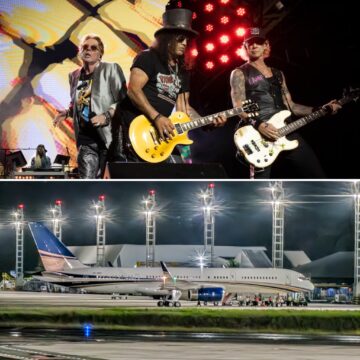 Guns N’ Roses já estão em Salvador: banda desembarcou na cidade antes de show histórico