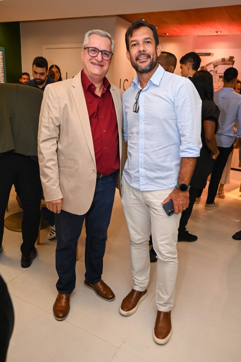 Guilherme Domenico Neves e Cláudio Benderoth