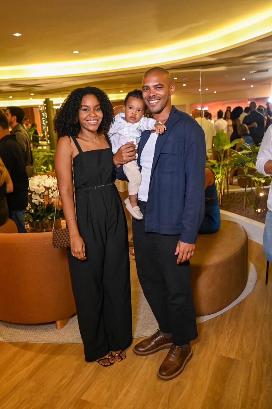 Marília Gabriele, Lian Benedito e Renan Benedito