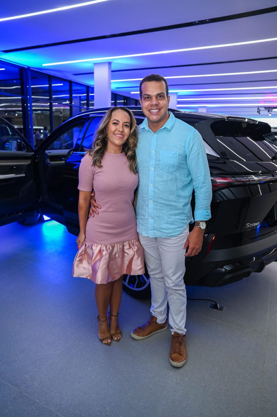 Ludmila Leite e Filipe Delgado