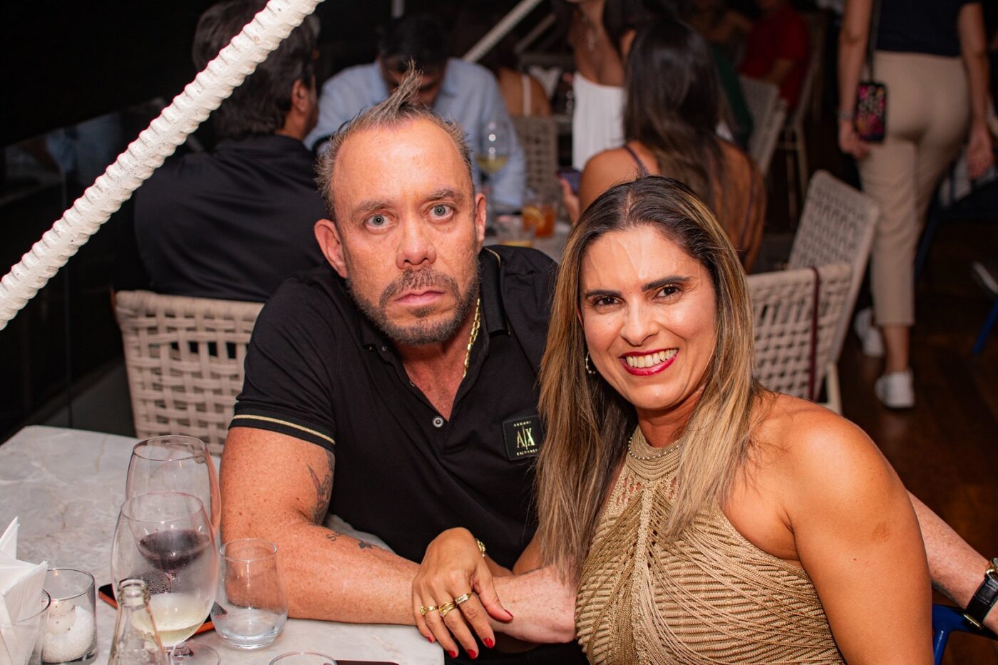 Nilton Simões e Loiane Lessa