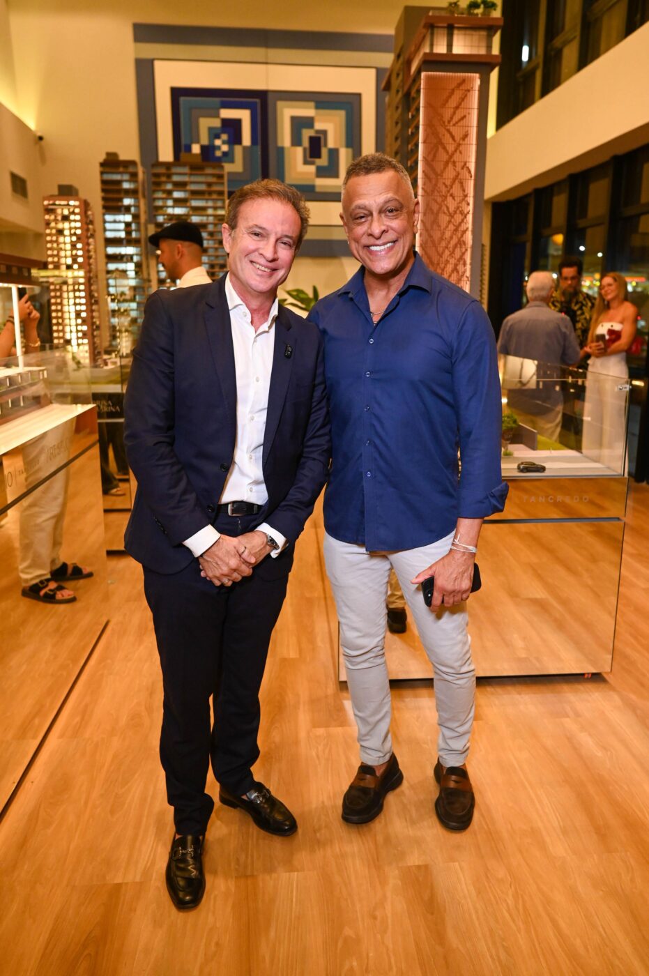 Daniel Sande e Renato Piaba