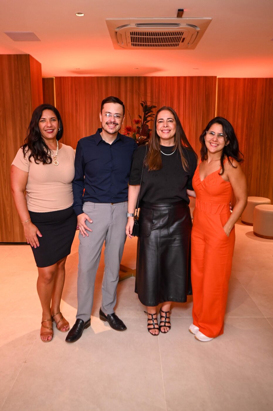 Cristiane Mattos, Jailton Bernardo, Alice Thomé Latorre e Maria Clara Martorelli