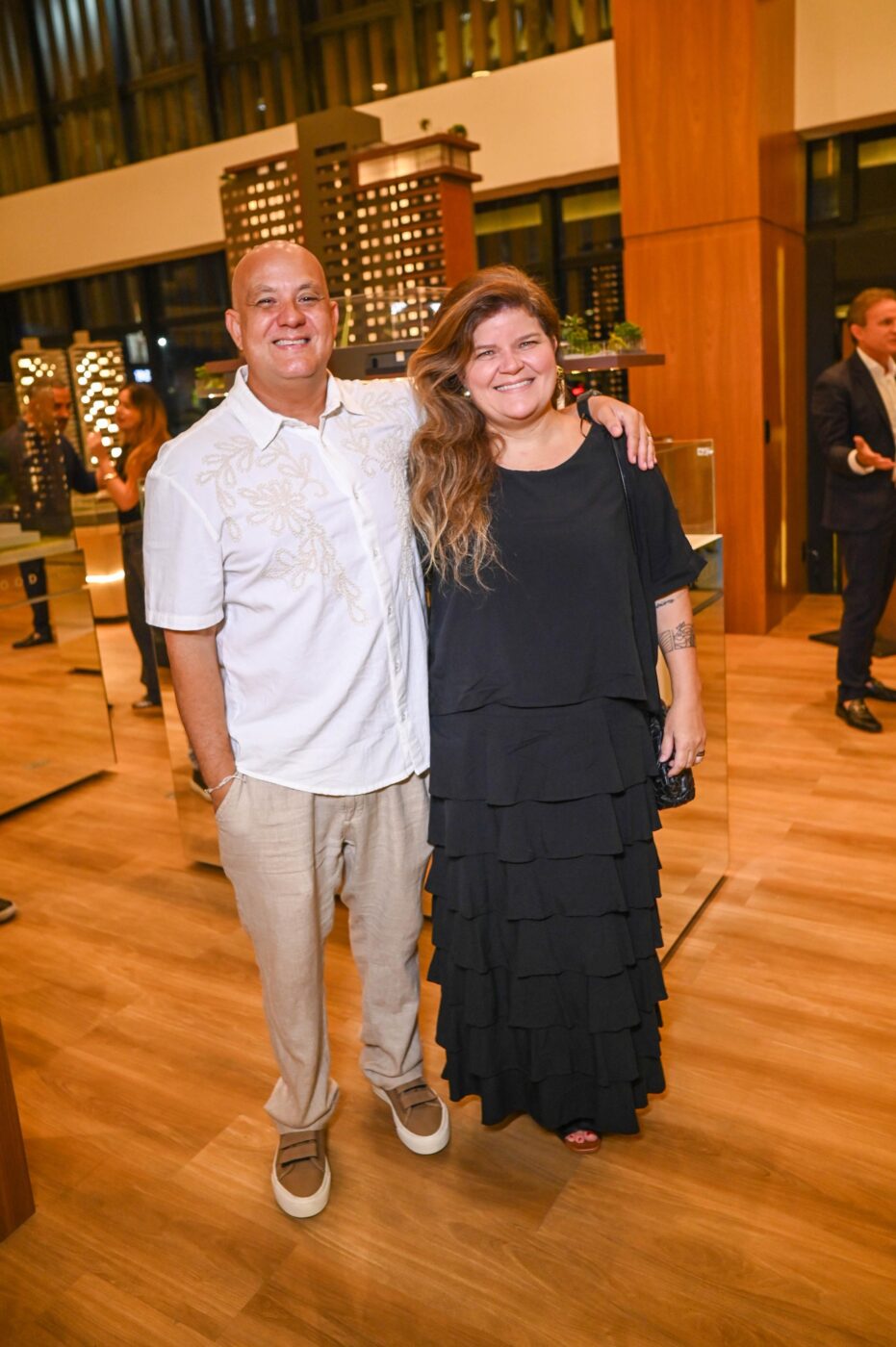 Alexandre Feliciano e Gabriela Daltro
