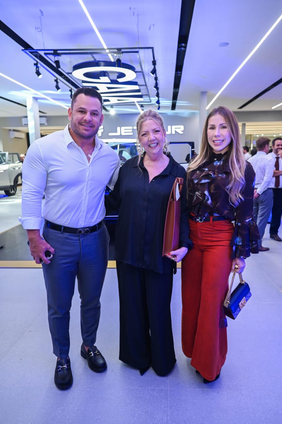 Roberto Lima, Renata Gonzalez e Fernanda Lima