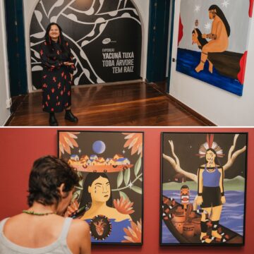 Exposição gratuita da artista Yacunã Tuxá entra na reta final com programação especial
