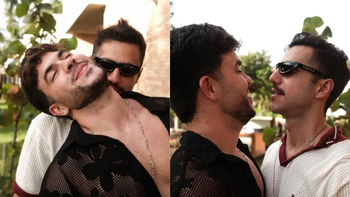 Clima de romance? Álvaro e Matheus Lisboa curtem viagem em Alagoas