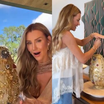 Um luxo! Ana Paula Siebert viraliza após exibir ovo da Páscoa avaliado em R$ 20 mil