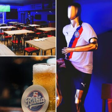 Bahia inaugura bar temático para torcedores neste sábado (11) em Salvador