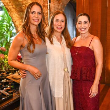 Carla Amorim inicia celebração de 35 anos e lança coleção durante almoço em Salvador; veja fotos