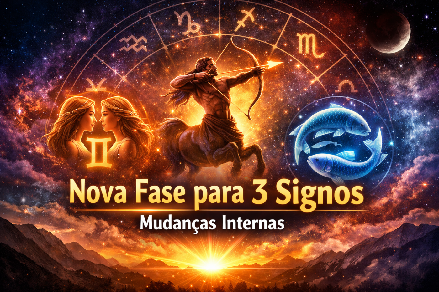 3 signos entram em nova fase a partir desta sexta (17) e passam por mudanças internas