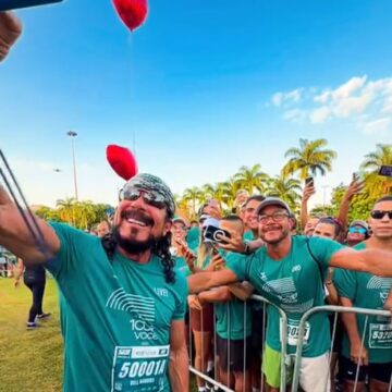 Bell Marques estreia corrida 100% Você no Rio com show e circuito no Aterro; veja vídeo