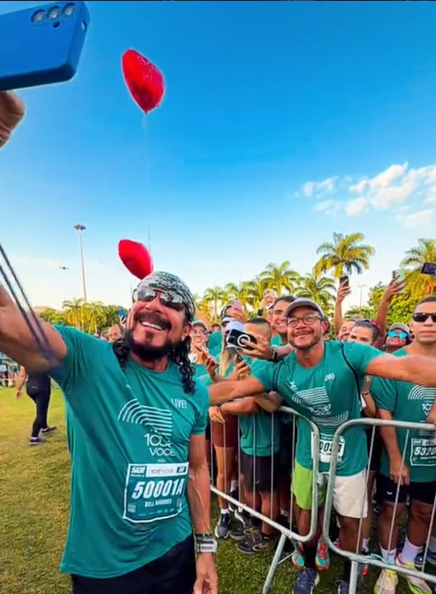 Bell Marques estreia corrida 100% Você no Rio com show e circuito no Aterro; veja vídeo
