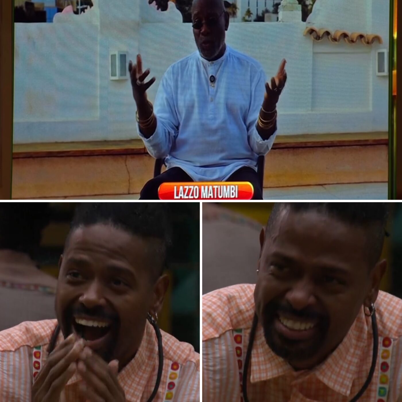 Leandro Boneco se emociona com recado de Lazzo Matumbi no BBB 26