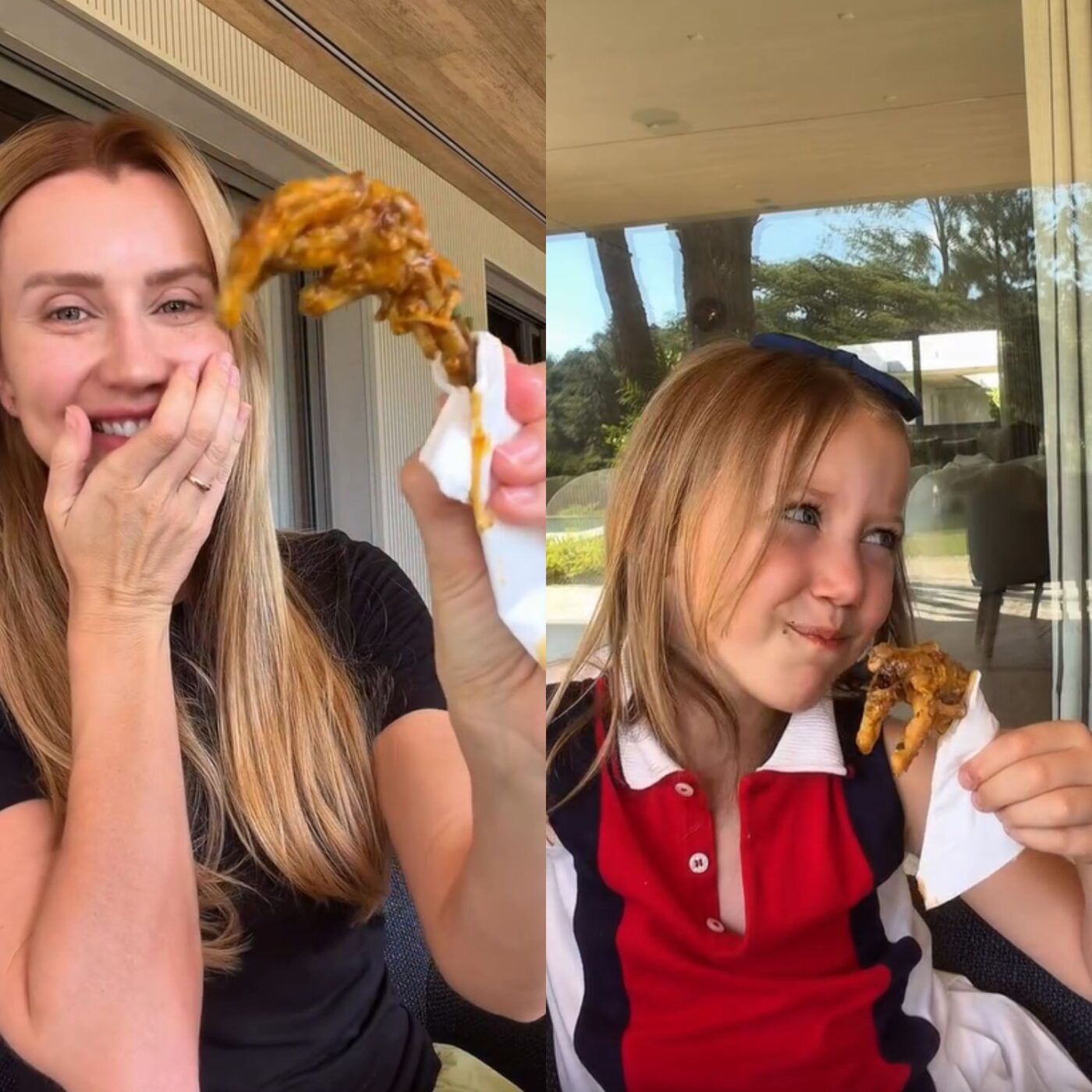 Ana Paula Siebert surpreende ao comer pés de galinha: ‘Sem frescura’