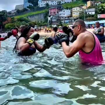 Salvador recebe primeiro desafio de remo e boxing na Praia da Preguiça; saiba como participar
