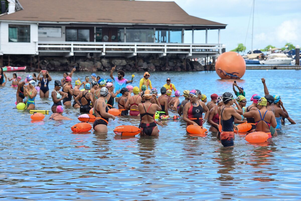 Único evento de águas abertas exclusivo para mulheres na Bahia realiza nova edição em Salvador