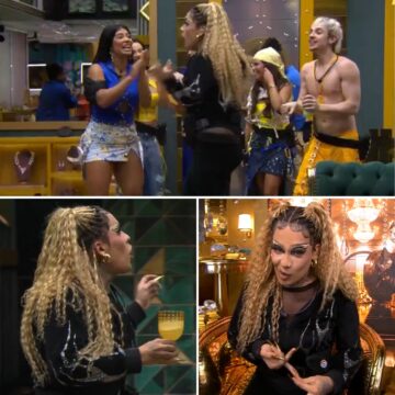 Gloria Groove visita casa do BBB 26 imita participantes e perde estalecas durante madrugada