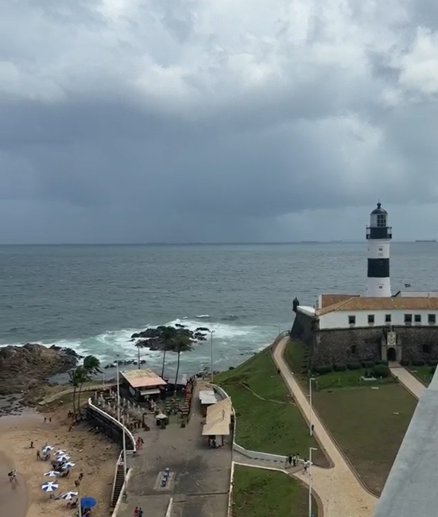 Salvador tem manhã de chuva intensa e registra volumes expressivos; veja onde mais choveu