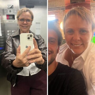 Giulia Gam posa com filho de 28 anos e chama atenção nas redes