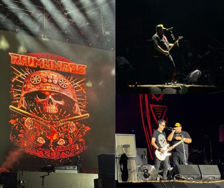 Raimundos se apresentam na Fonte Nova e aquecem público para show do Guns N’ Roses