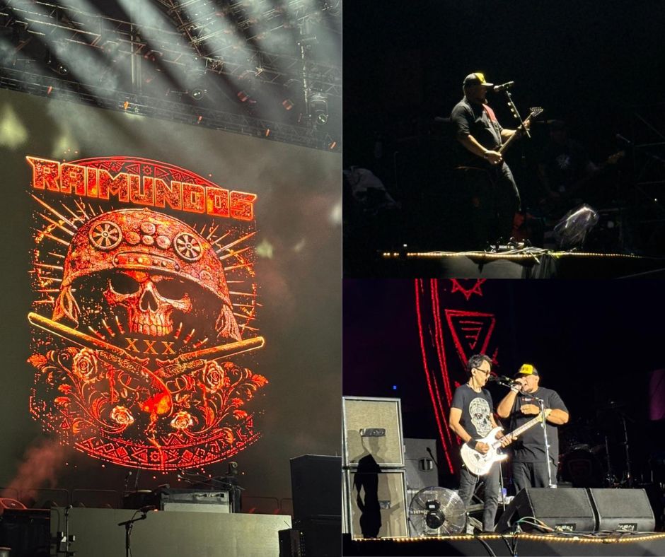 Raimundos se apresentam na Fonte Nova e aquecem público para show do Guns N’ Roses