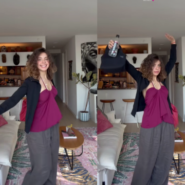 Flor Gil mostra rotina em Nova York e mantém hábito de marmitas da mãe Bela Gil